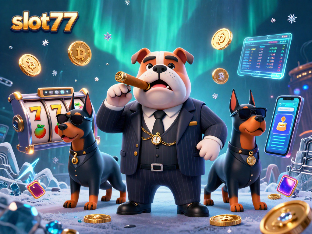 Mendapatkan jackpot di slot777 dengan mafia bulldog dan penjaga Doberman yang menawan!
