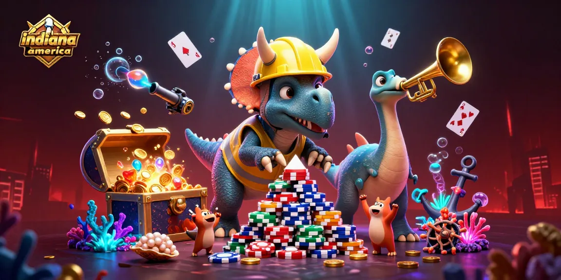 Experience thrilling play at indianiamerica with an exciting gaming scene featuring cheerful characters and vibrant casino elements.